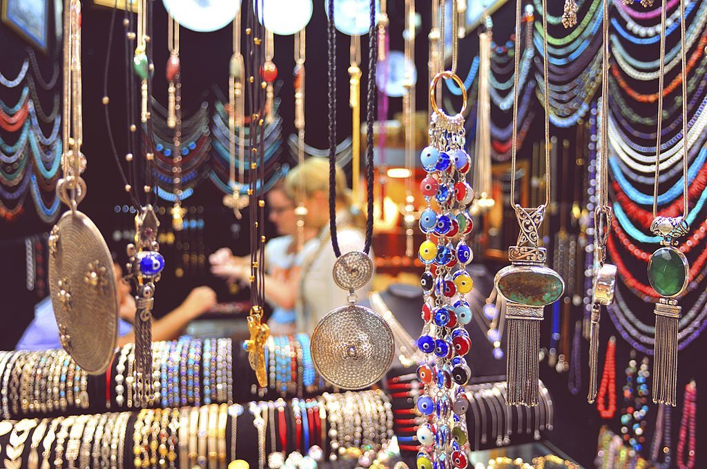 Jewelry-stalls